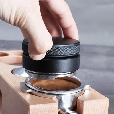 2 in 1 Espresso Kaffeetamper & Verteiler - Verstellbare 51-58,35 mm Universalgrößen, Ergonomischer Griff, Professionelles Kaffee-Werkzeug,