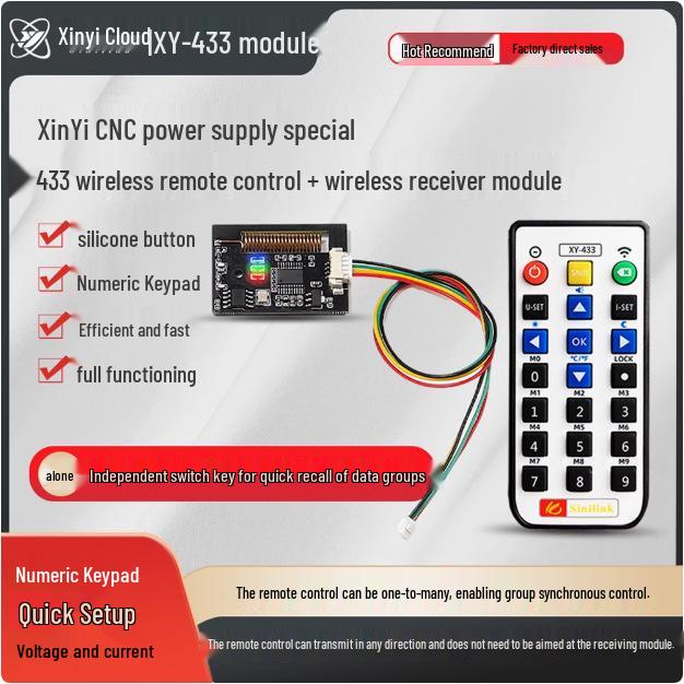 SK180X CNC Adjustable DC Power Supply, 9A/180W, Solar Charging Module with Constant Voltage/Current