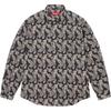 Paisley Flannel Shirt Black