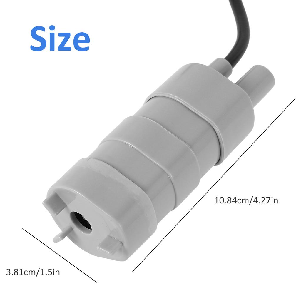 Mini Water Pump DC 12V Submersible Water Pump 900L/H Portable High Flow Pumps Compact High Lift Diesel Oil Water Pump for House