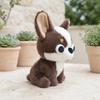 Chihuahua Plush Toys Simulated Puppy Stuffed Doll Desktop Toy Kawaii Room Decor Toys Hobbies Collection Birthday Gifts