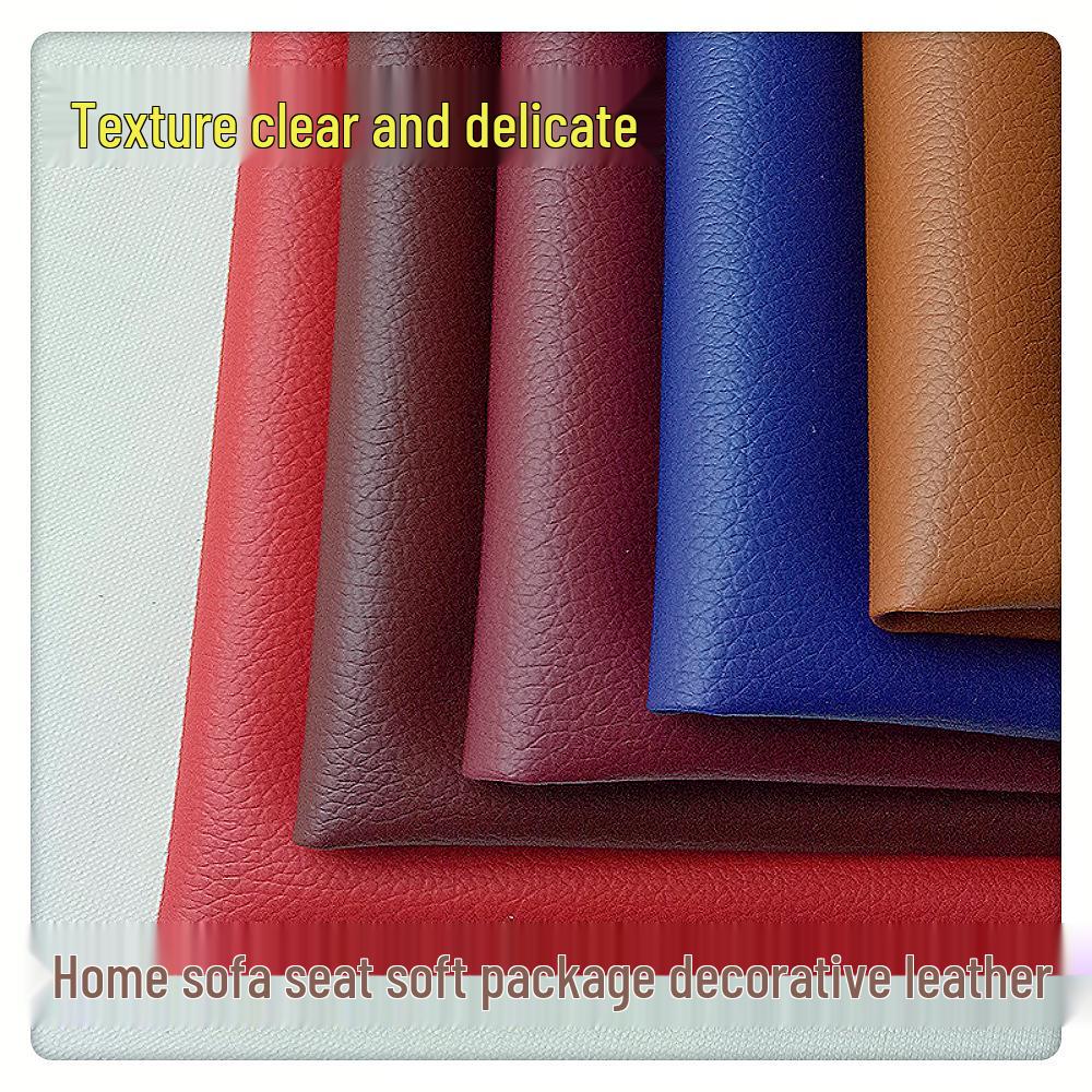 Patch Gros Autoadeziv din Piele PU cu Granulație Litchi pentru Canapele, Paturi și Interioare Auto