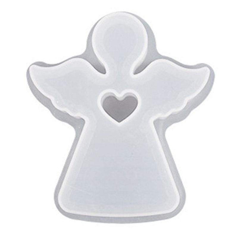 Quality Silicone Mould Easter Cherub Design Perfect For Crafting Scented Candle Highly Temperature Resistance Mould