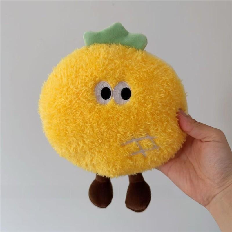 Adorable Plush Coffee Cup Pineapple Bread Milk Box Stuffed Animal For Room Decor