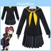 Persona 4 Kujikawa Rise School Uniform Cosplay Costume With Stylish Top Skirt And Tie