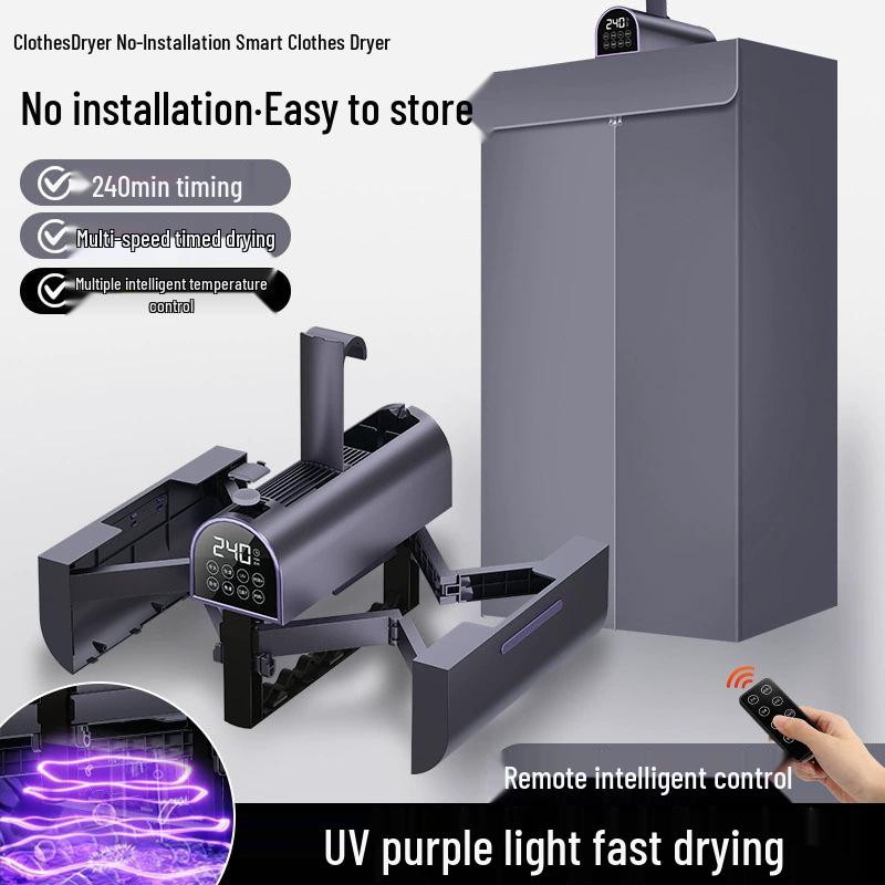 Portable Foldable Travel Clothes Dryer - Compact Mini Household Dryer