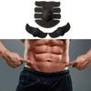Abdominal Belt Wireless Ergonomic Faux Gear for Unisex Fitness Training Leather EMS Abdomen