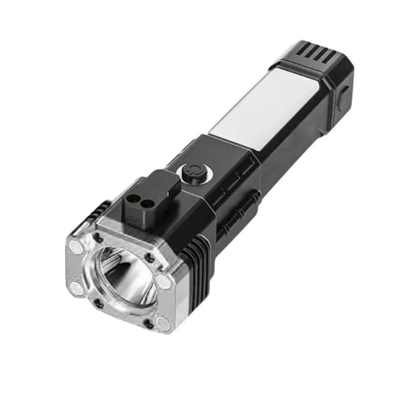 Automobile Safety Hammer Light, Seat Belt Cutting Tool, Glass Crusher Rescue Tool, Outdoor Charging Lamp