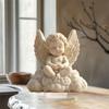 Porcelain Angel Doll Acrylic Statue: Home and Bedroom Decor Ornament