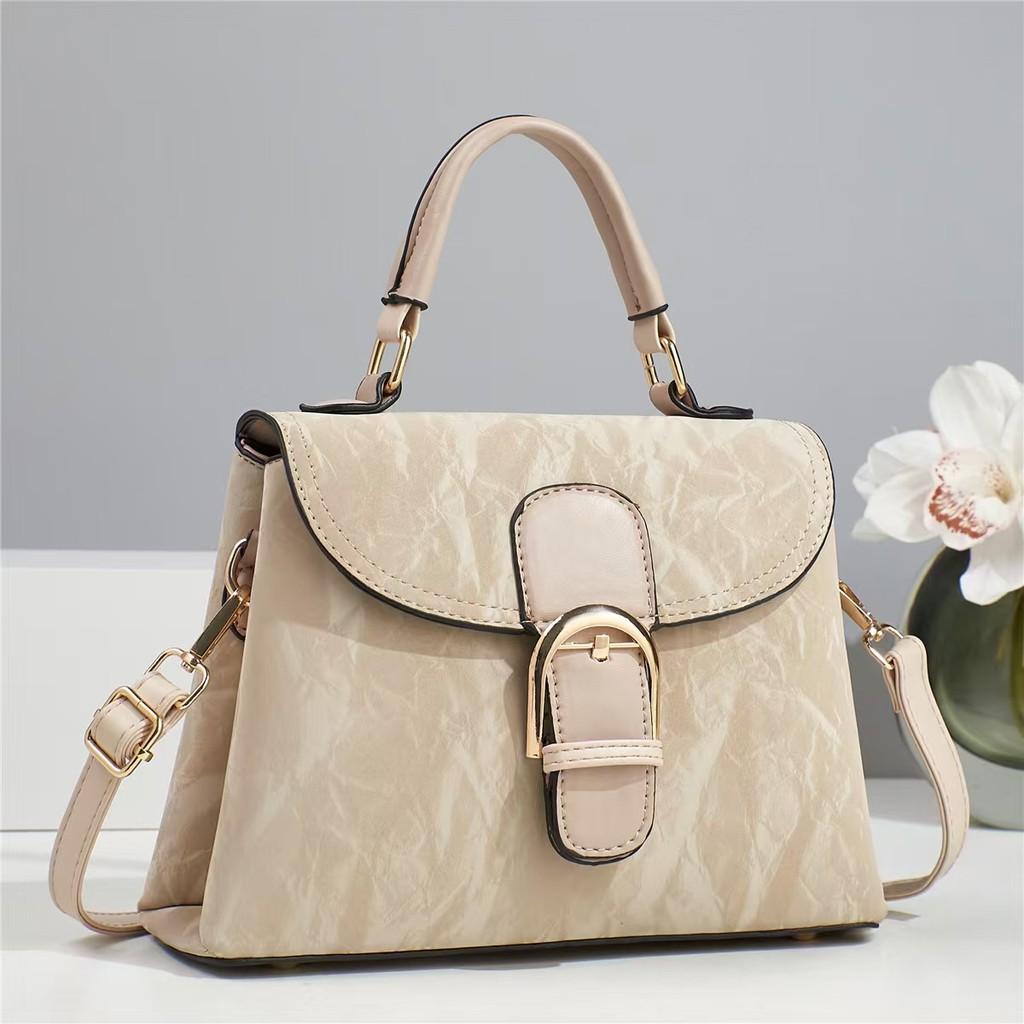 Vintage Pu Small Shoulder Bag With Printed Design For Daily Casual Use