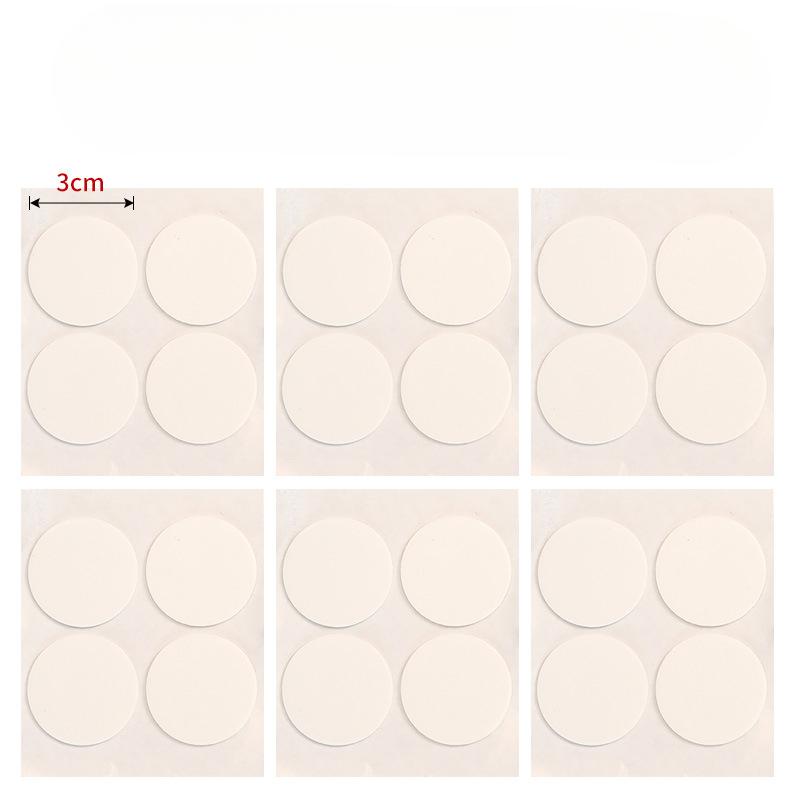 Adhésif de voiture sans trace Adhésif double face pour ornements de voiture Adhésif rond transparent et Nano adhésif