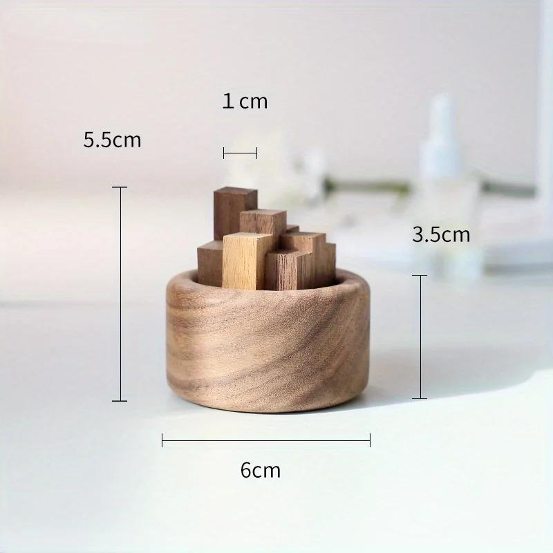 New In Chaidui Essential Oil Fragrance Expander Beech Wood Black Walnut Fragrance Expander Essential Oil Aromatherapy Decoration