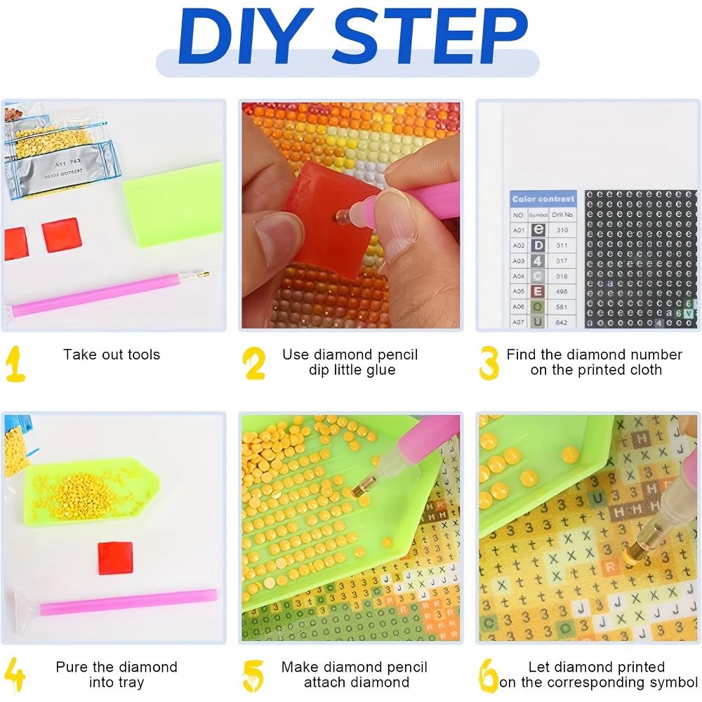 Full Diamond Cute Christmas Decoration Painting Kit 5D Diamond Embroidery Handmade Crafts Rhinestone Art Home Wall Decor