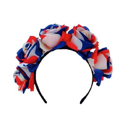 US Election Headband for Adult and Kids Flower Hairband Music Festival Headwear Party Gathering Celebration Hairhoop