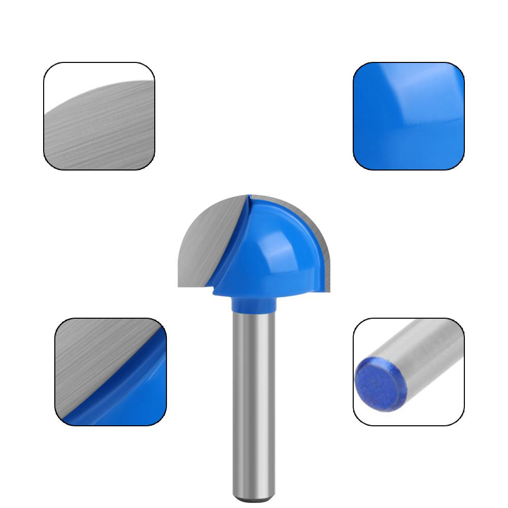 Professional Grade Round Bottom Router Bit for Softwood Projects