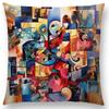 New Abstract Style Painting Sculpture Mysterious Pattern Cushion Cover Sofa Throw Pillow Case