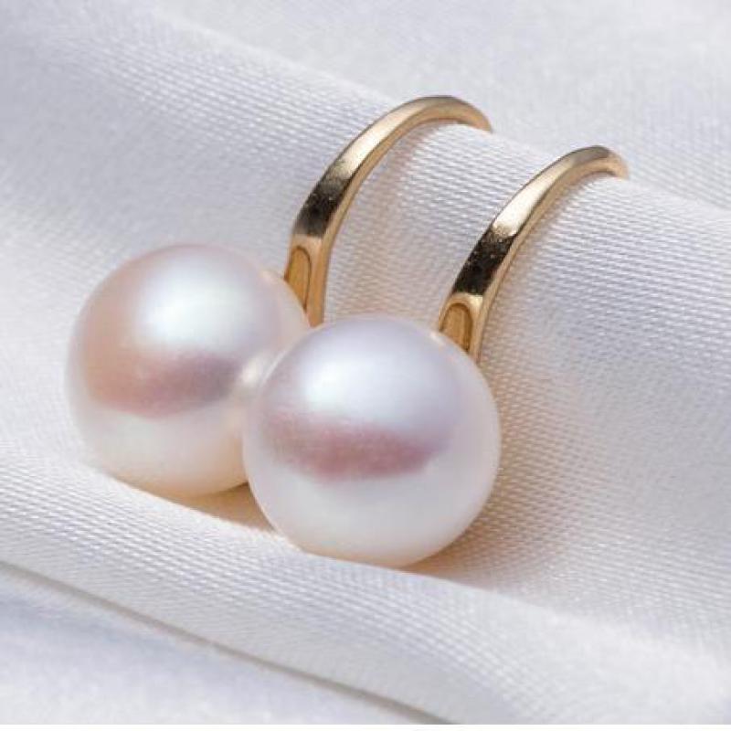 Glamour Earrings Sale Natural Freshwater Pearl Earrings Korean Fashion New Popular Pearl Women's Earrings