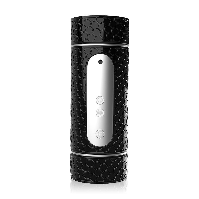 Automatic Male Masturbator Cup Timing Vibrator Dual Channel Vagina Blowjob Pocket Masturbation Cup Sex Toy for Men Adult Goods