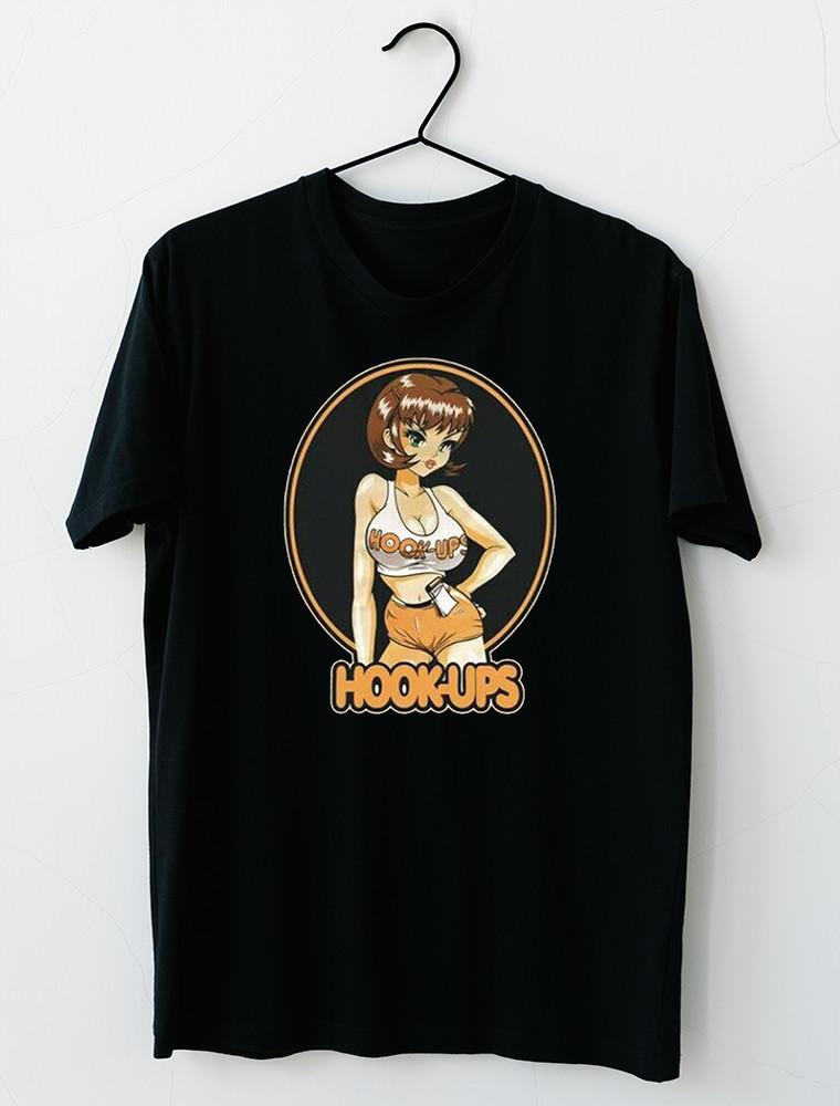 Hook-Ups Skateboard Waiters Girl Unisex T-Shirt XXL