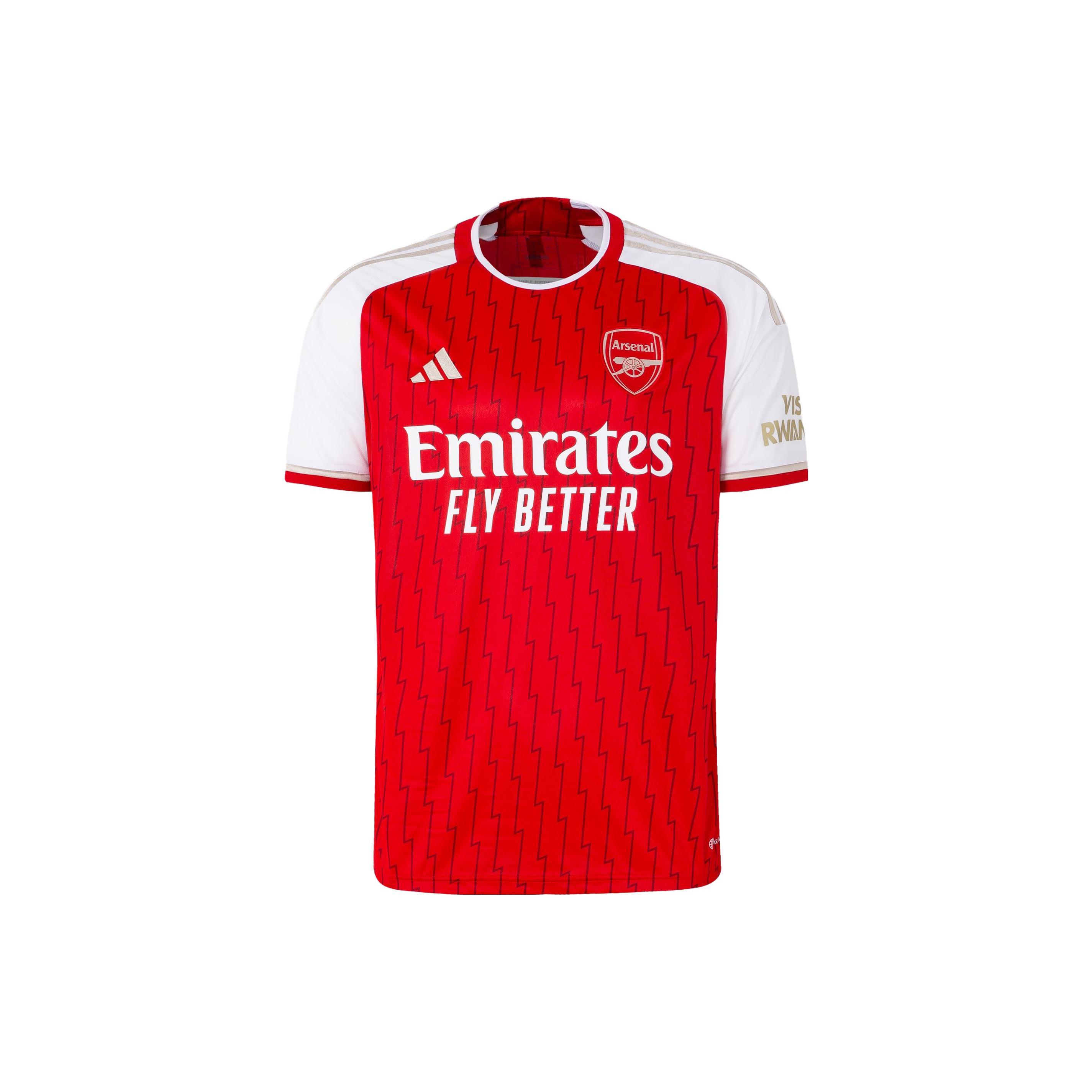 

Новая домашняя футболка adidas Arsenal 23/24 Красная HR6929 XS