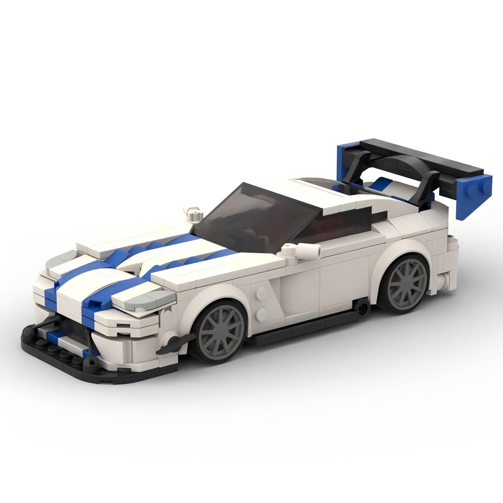 

Lego-Compatible MOC-182771 Dodge Viper ACR Car Model Building Blocks Ornaments