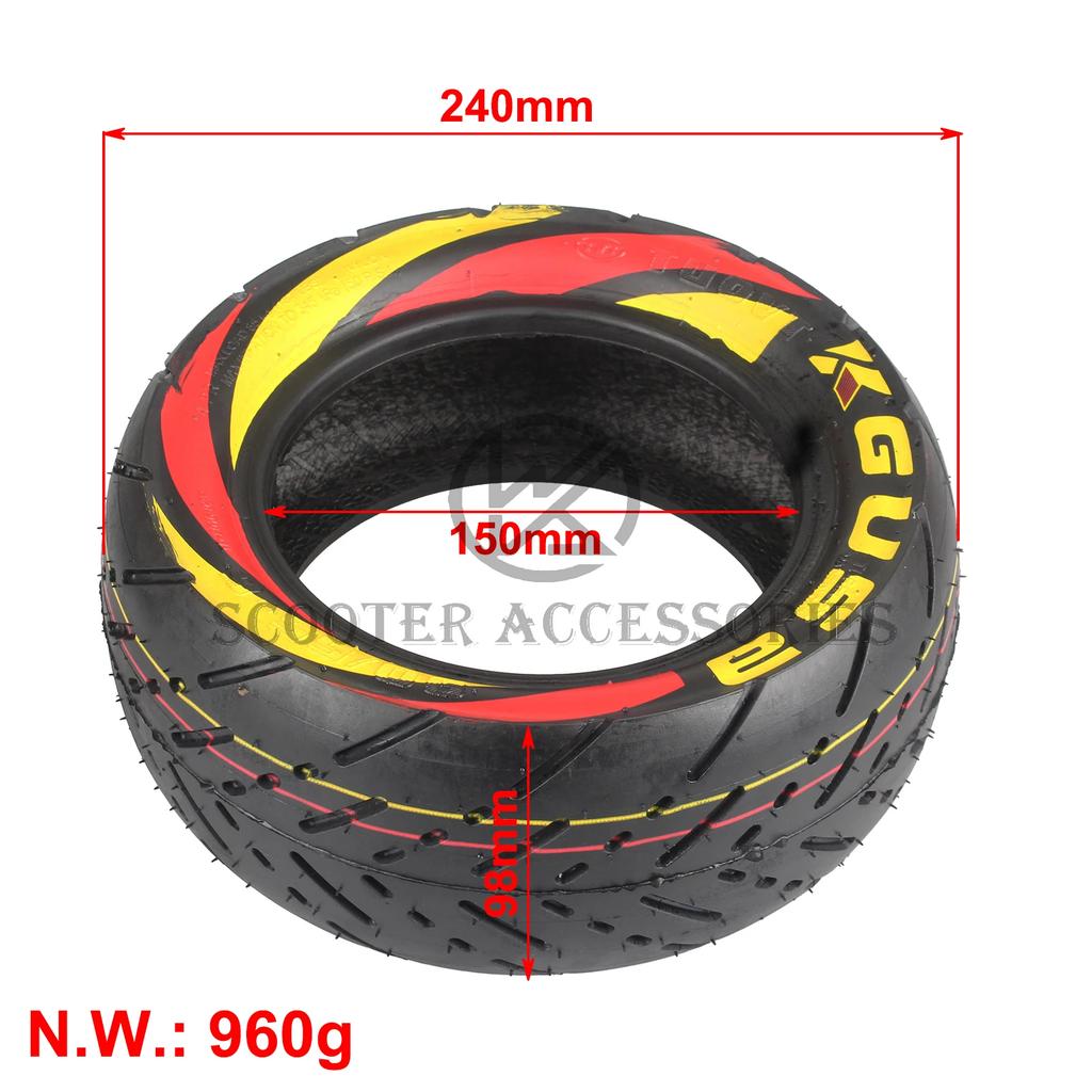 10 Inch 90/55-6 Off-road Vacuum Tire Electric Scooter 90/55-6 Color Personalized Tubeless Tire