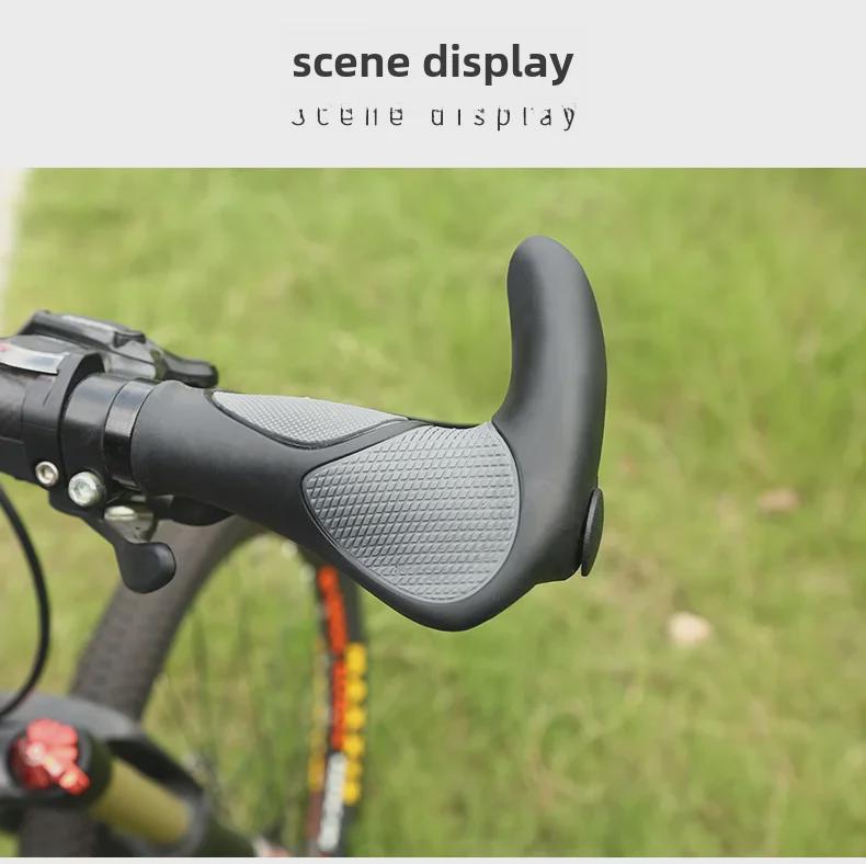 Bicycle & Mountain Bike Handlebars: Ox & Sheep Horn, Meat Ball, Rubber - Premium Bicycle Accessories