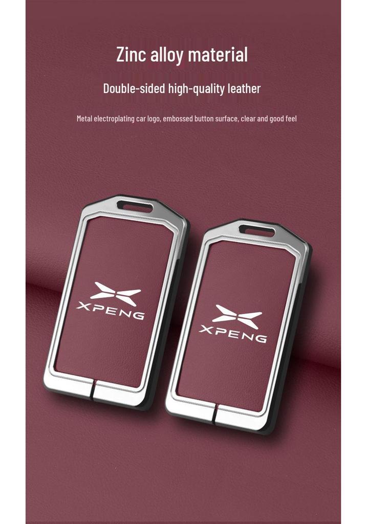 XPeng Card Key Case MONA M03 - Stylish, Drop-proof Protective Shell for P7 G6 G9 Car Keys