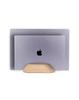 Nuvograin Dual Laptop Vertical Laptop MacBook Wooden Laptop Vertical Laptop Holder for Wide Compatible with All MacBooks and Surface Pros Holder,
