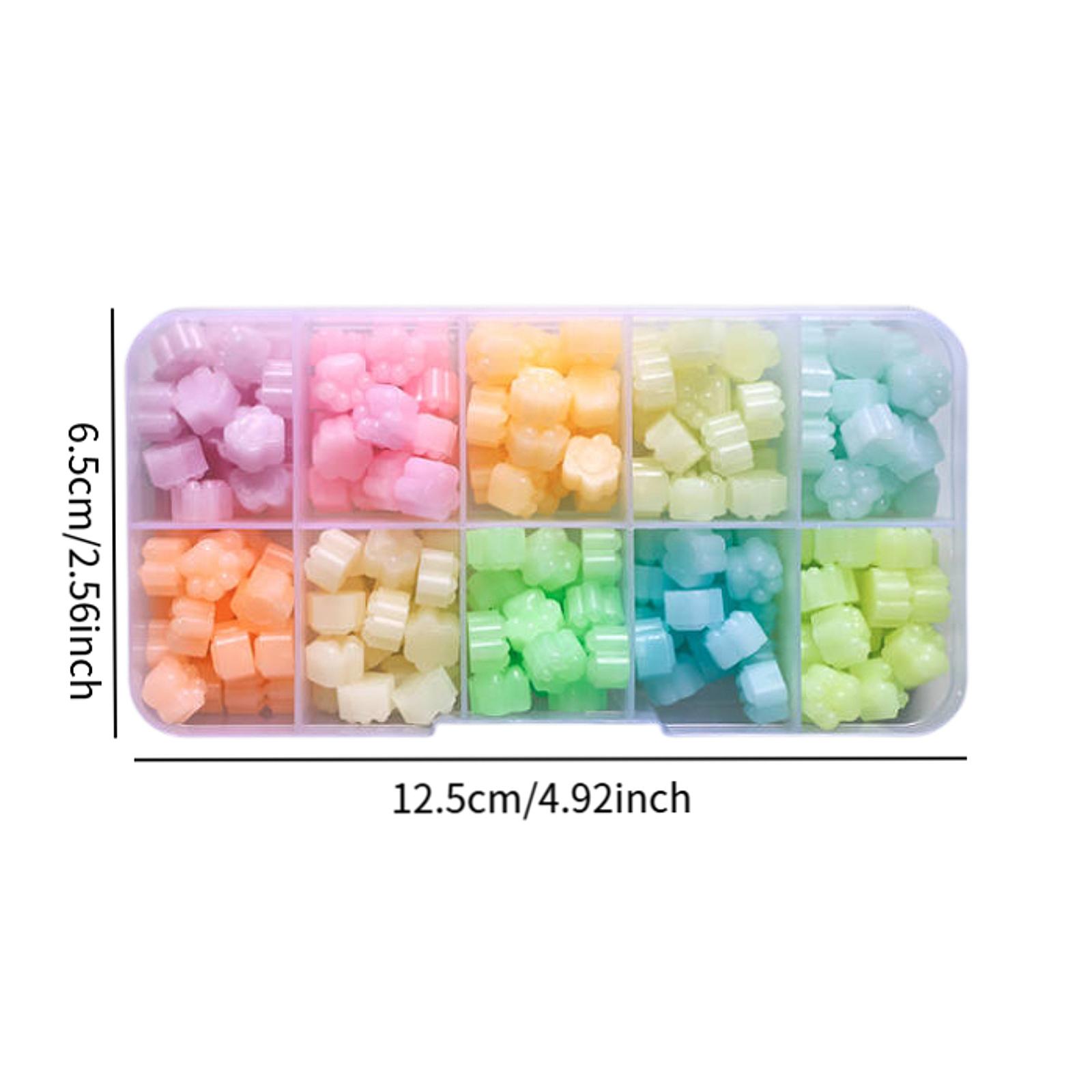 

180x/1200x Sealing Wax Beads Set DIY Kitty Paw Enamel Wax Seal Beads Noctilucent for Christmas Kids Wedding Wax Seal Stamp Gifts