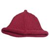 Korean Style Autumn and Winter Handmade Face Showing Small Basin Hat Cycling Ear Protection Cold Proof Woven Bucket Hat