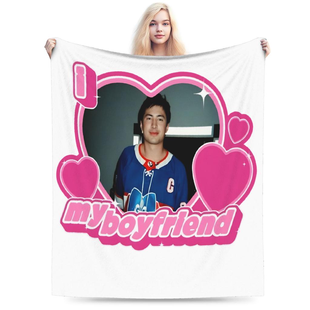 Warm Cozy Blanket Travel Office Ilya Shane Hockey Romance Heated Rivalry Throw Blanket Print Bedspread For Home Decor