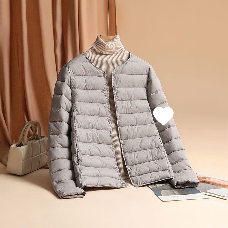 2025 Damen Herbst/Winter Leichte Daunen Baumwolljacke - Kurz, Warm, Koreanische Slim-Fit Mode