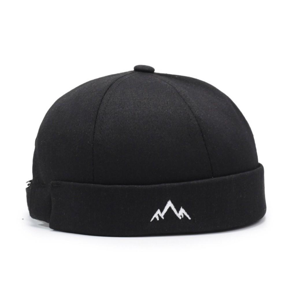 Solid Color Brimless Hat Breathable Hip Hop Hats Fashion Landlord Hat Unisex