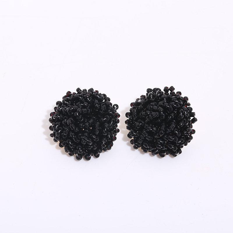 Böhmische handgefertigte Perlenohrstecker für Frauen Ethnische geometrische Pendientes Mujer Boho Ohrringe Modeschmuck Boucles D'Oreille