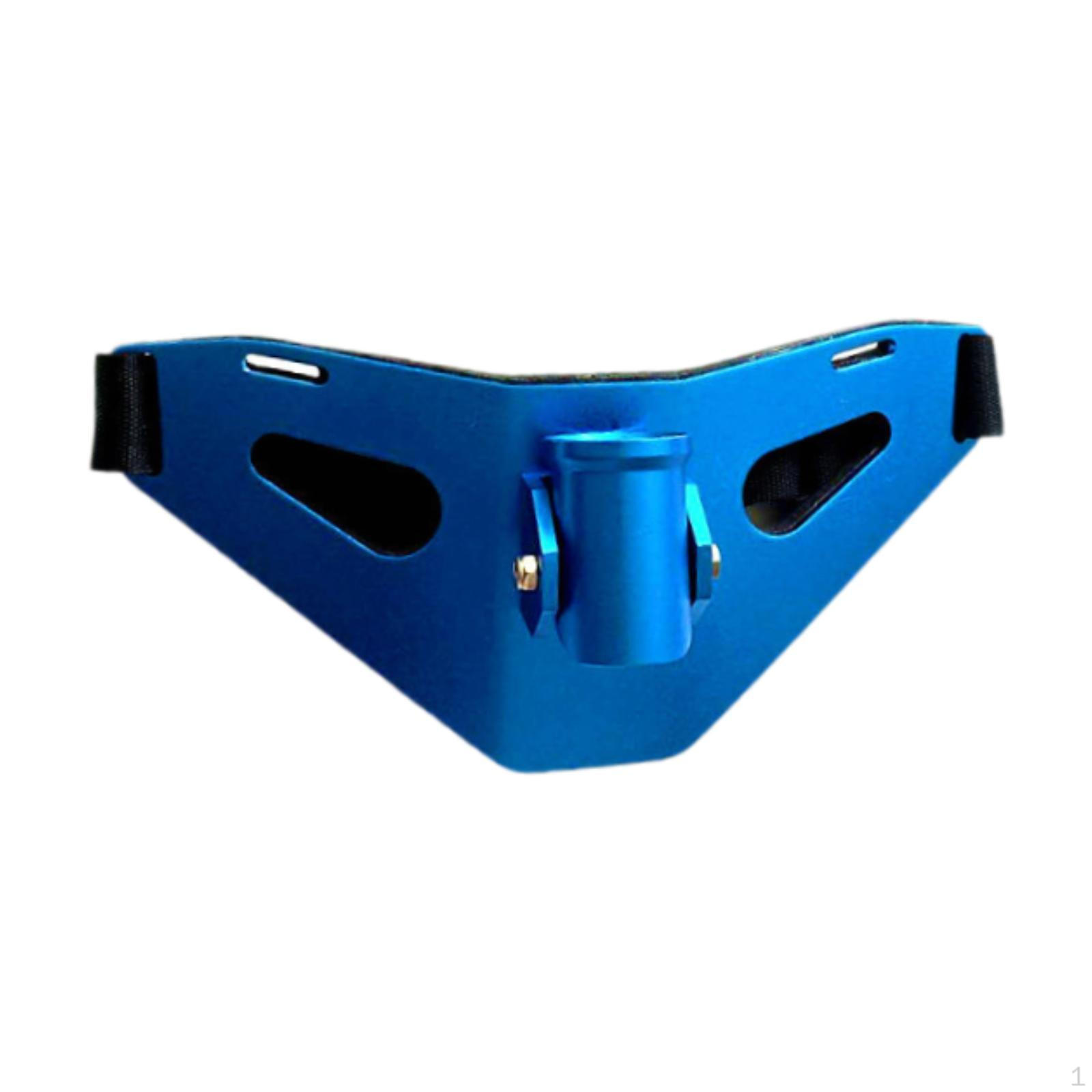 

Adjustable Fishing Waist Belt Rod Holder for Fighting синий