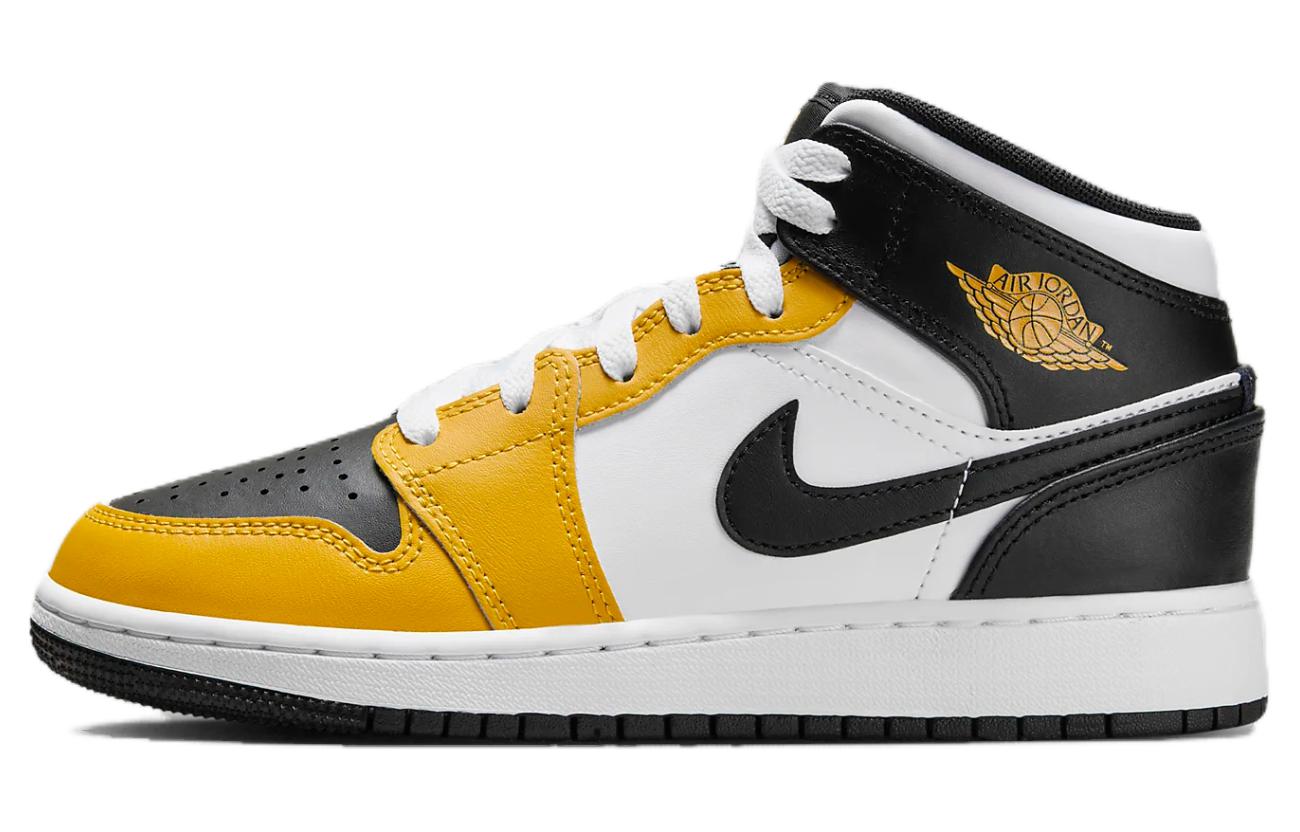Jordan 1 Mid Yellow Ochre GS DQ8423-701 40