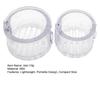 2Pcs Ponytail Volumizer Hair Clip Transparent Hair Styling Clip Non-Slip Ponytail Lift Tool Compact Hair Accessory