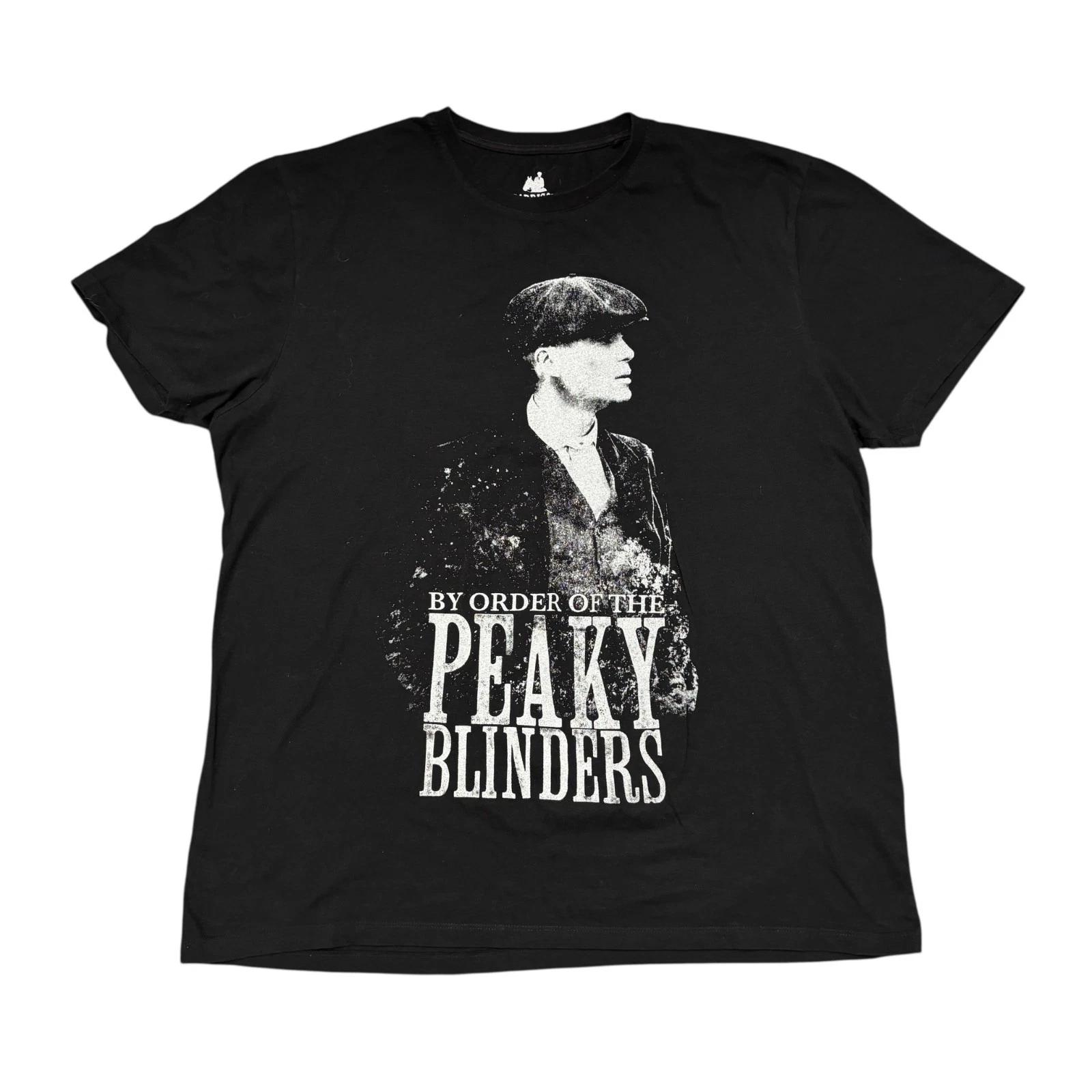 Peaky Blinders Shirt 2XL Black Tv Show Movie Promo Graphic Tee Cillian Murphy M