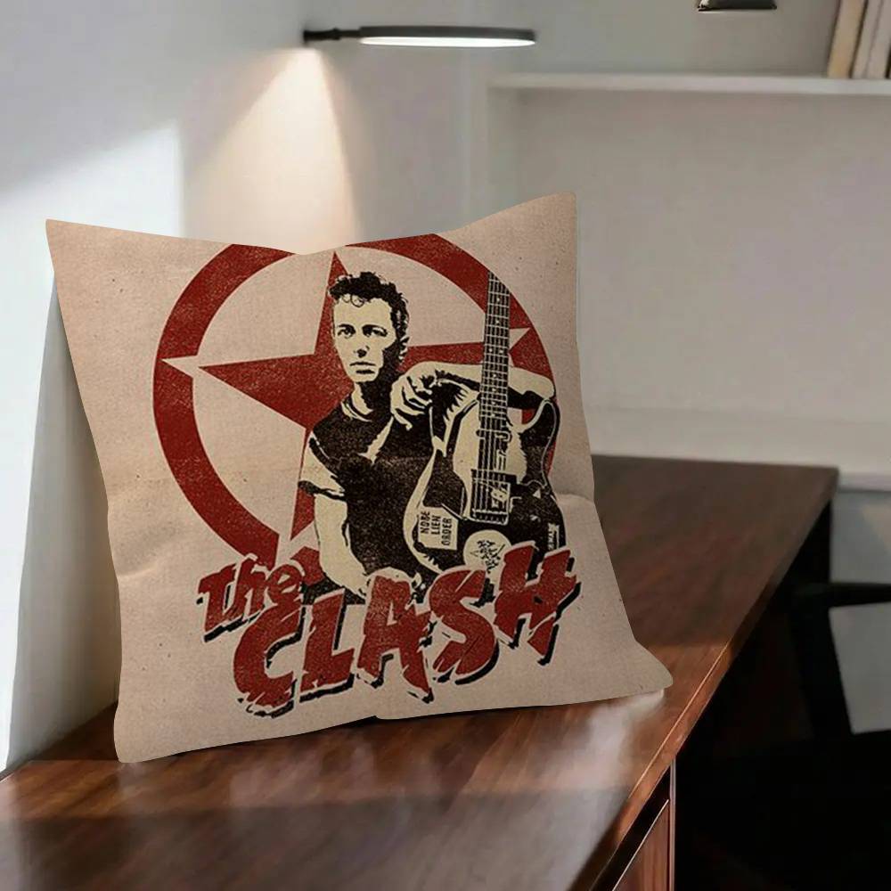 Rock Band Das Album Clash Kissen Kissen Geschenk Heim Büro Dekoration Kissen Schlafzimmer Sofa Auto Kissenbezug Kissenbezug