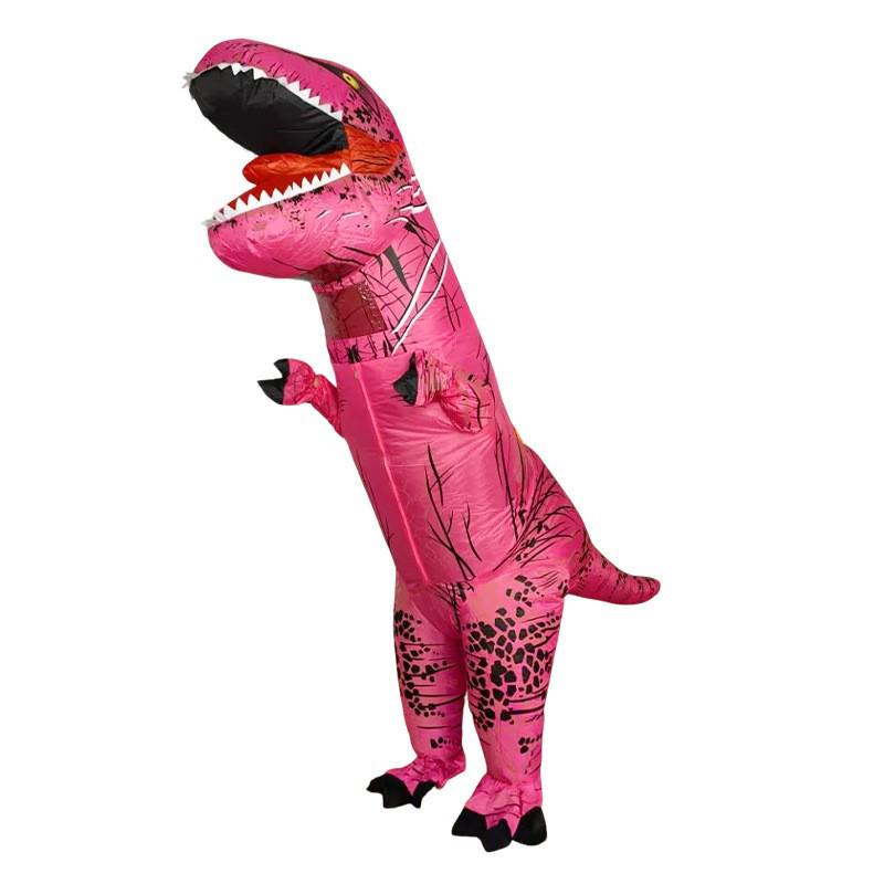 Dětský legrační kostým maskota dinosaura - Tyrannosaurus Rex Halloweenské představení Rekvizity