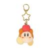 Sanei Boeki Kirby Mini Mofu Mascot Keychain Waddle Dee (Apple) Mascot Plush KMF08