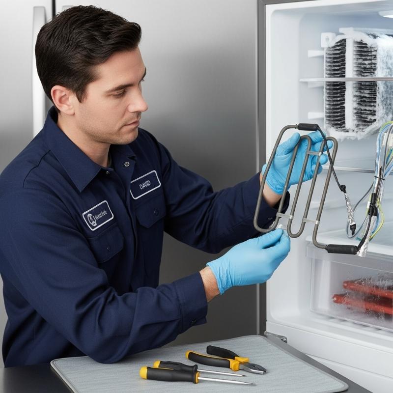 DA000731701 Riscaldamento Sbrinatore Elemento Riscaldante di Precisione per Rimozione Ghiaccio per Sistemi Frigoriferi Installazione Rapida