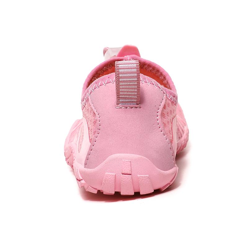 Kids Light Breathable Aqua Shoes Boys Girls Quick Dry Mesh Wading Sneakers Non Slip Beach Water Sports Footwear for Surfing Swimming
