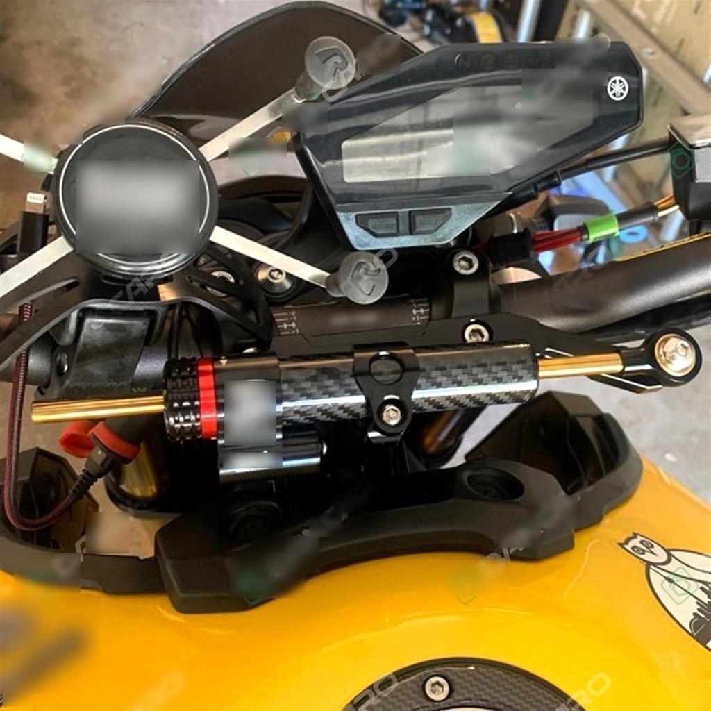 for Y-amaha MT-09 MT09 mt 09 FZ09 fz 09 2013-2018 Steering Damper Mounting Bracket Kit Stabilizer Reversed Safety Control