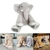 Huggable Plush Elephant Pillow Stuffed Toy For Children Super Soft Short Plush Material