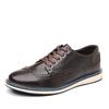 Fashion Professional Oxford Shoes Men Fashion Leather Casual Shoes New Arrival Man Business Formal Footwear Classic Brogue Shoe Sneakers