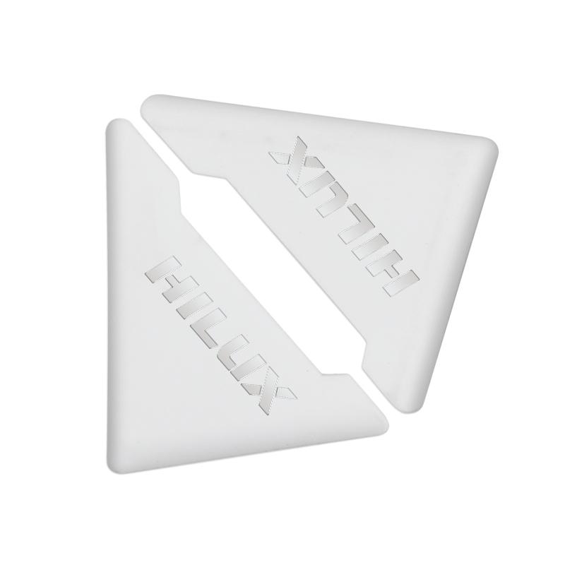 

2pcs Car Door Corner Bumper Buffer Protection Scratch Protector Cover Car Styling for Toyota Hilux surf vigo revo 2017 2018