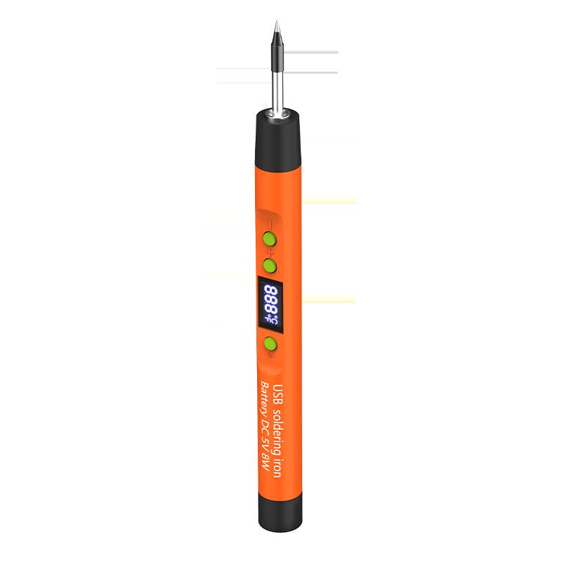 Multifunctional USB Digital Display Portable Soldering Iron with Adjustable Temperature Control