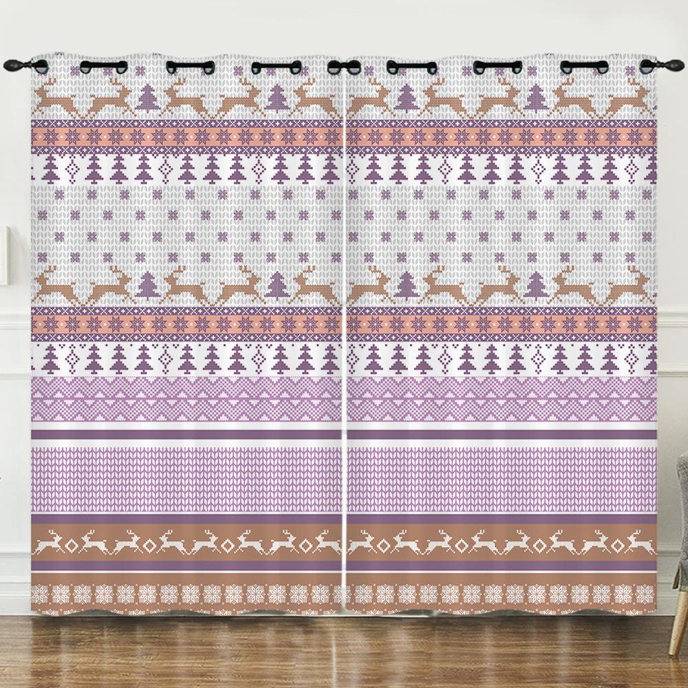 Imprimare Proaspătă 3D Imprimare Digitală Simplă Perdea Blackout Perforare